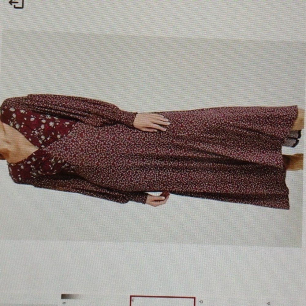 Free People Love Story Maxi Dress boho large - Picture 5 of 8